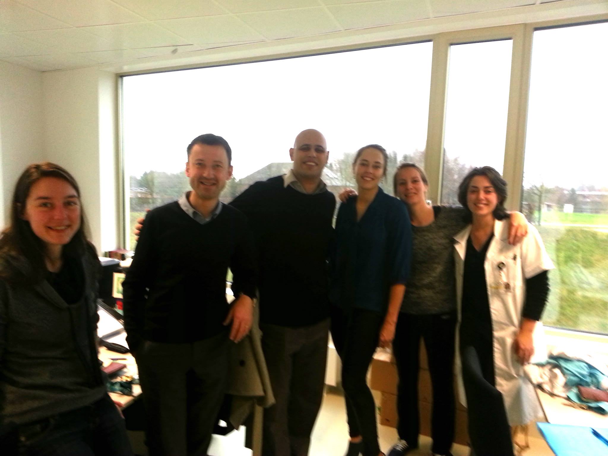 Dr. Oscar Paats en la Universidad de Leuven, Bélgica - formación en psiquiatría